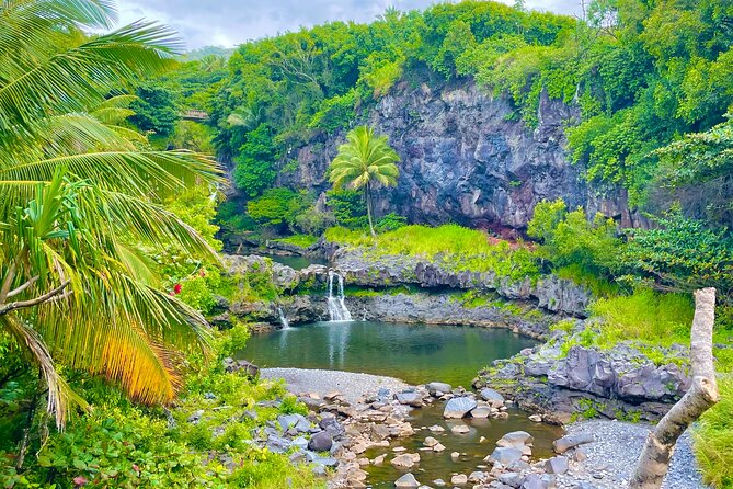 Maui Road to Hana VIP Private Tour in Convertible Bronco or Jeep - Black sand beaches and the Hana town taste test
