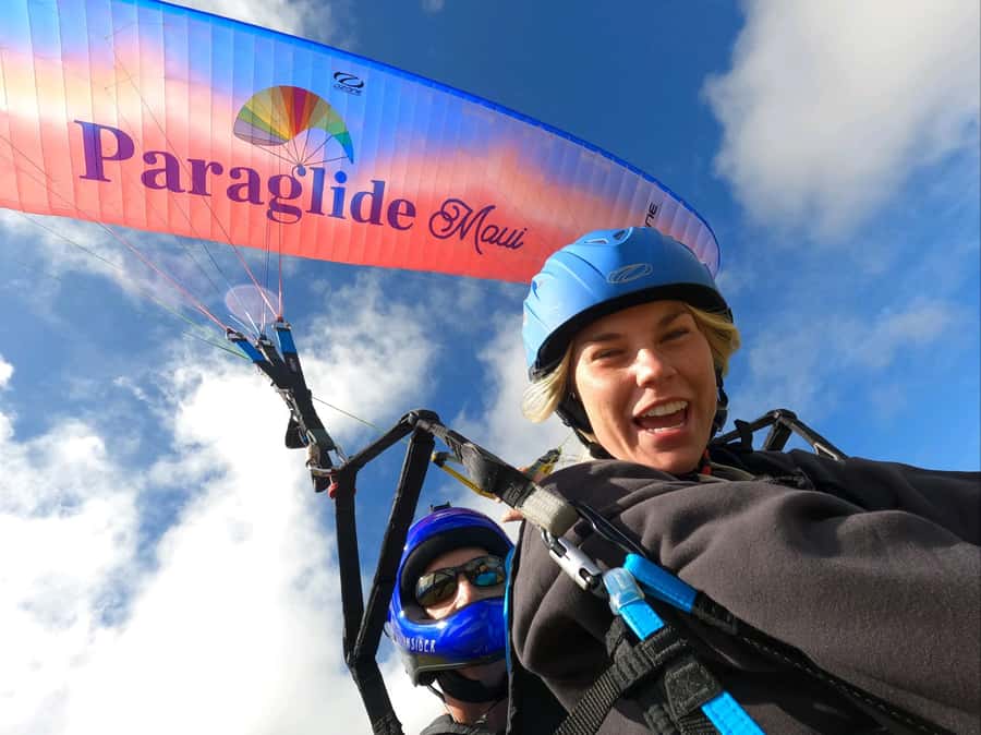 Maui: Top Gun Paragliding Tandem Flight - Running Takeoff, Quiet Flight, No Cliff-Jumping Drama