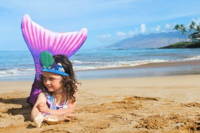 Mermaid and Merman Photoshoots on Maui - Where you start: Chang’s Beach in Wailea-Makena