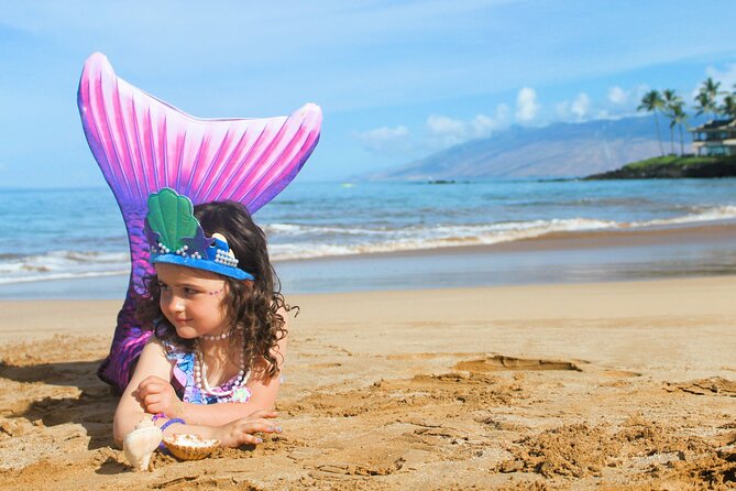 Mermaid and Merman Photoshoots on Maui - Where you start: Chang’s Beach in Wailea-Makena