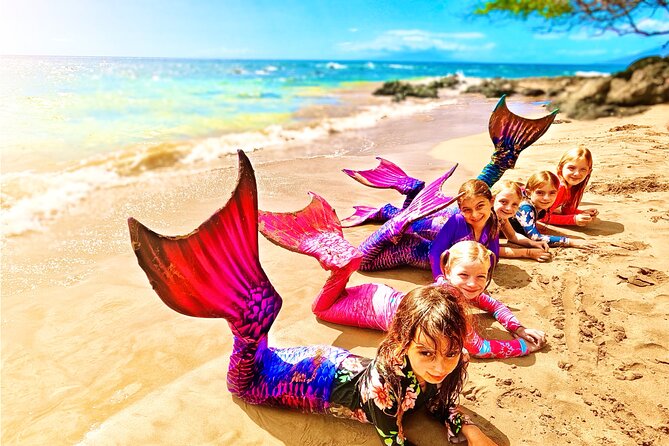 Mermaid Ocean Swimming Lesson in Maui - Why Makena Bay Is the Right Place to Learn Mermaid Fin Control