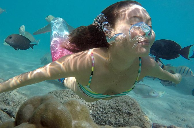 Mermaid Video shoot and Snorkel Adventure - Snorkeling around Magic Island Lagoon—seeing marine life without the headache