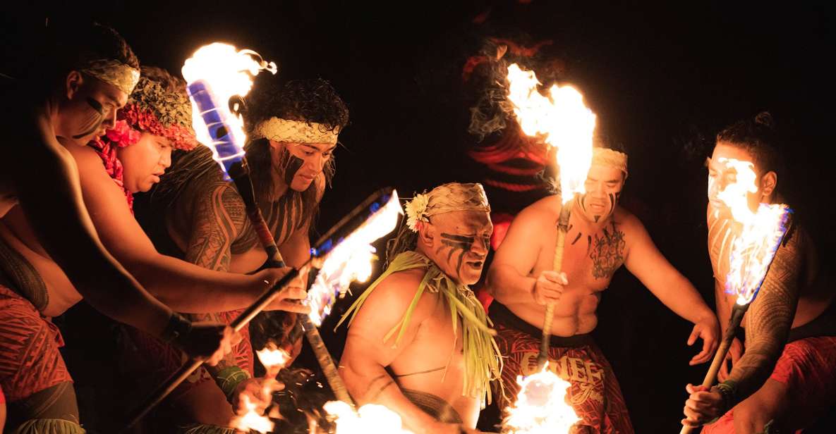 Oahu: Chief's Luau Dinner Show - Hands-on Hawaiian culture: weaving, tattooing, spear throwing, and fire-making