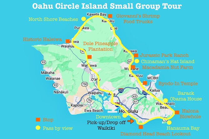Oahu Circle Island Small Group Tour - A Small-Group Circle Island Day With Waikiki Convenience