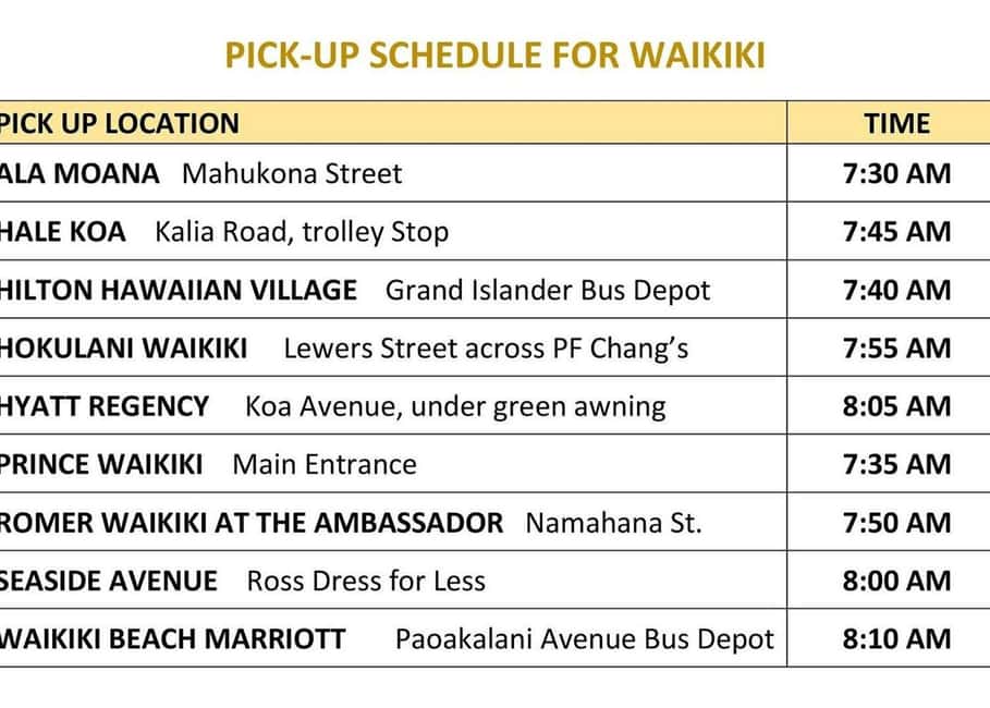 Oahu: Dole Plantation & Haleiwa Express Deluxe Tour - Who this tour fits best, plus tips for the early start