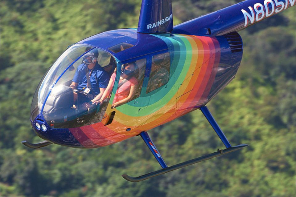 Oahu: Helicopter Tour with Doors On or Off - Ka’a’awa Valley and Sacred Falls: Green Oahu in Real Time