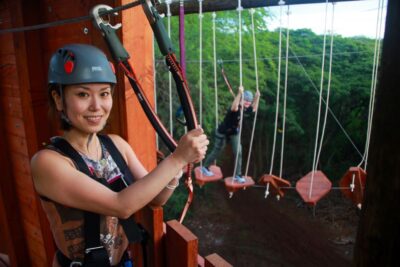 Oahu: High Ropes Adventure, Climbing, & Rappel Experience - High Ropes Challenge Course: Climb, Abseil, and Jump Across 18 Elements