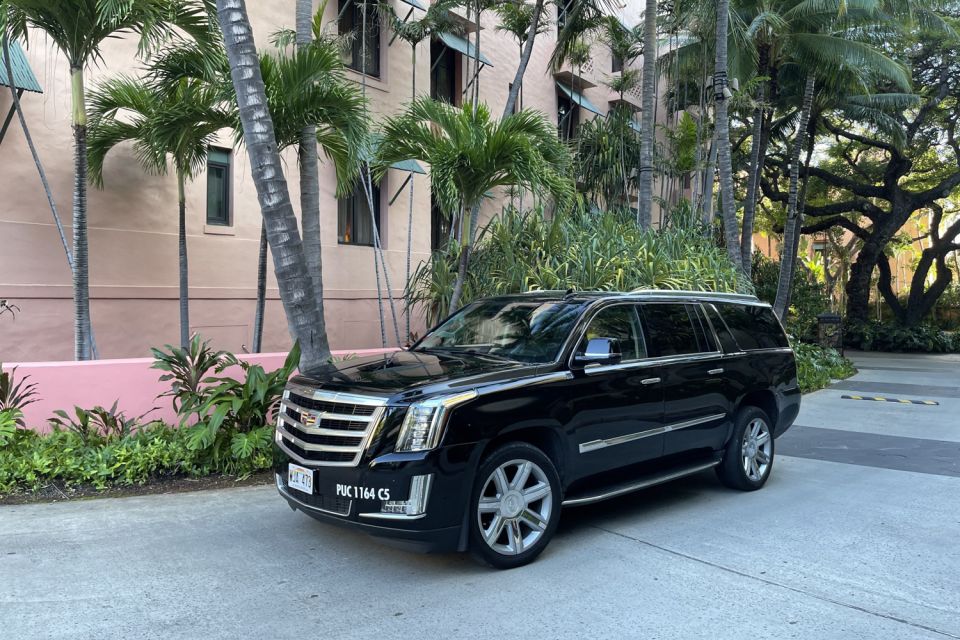Oahu: Honolulu Airport Private by Escalade SUV - Timing and That 45-Minute Window (How to Think About It)