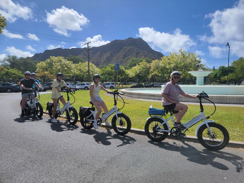 Oahu: Honolulu E-Bike Ride and Diamond Head Hike - Key things to know before you go