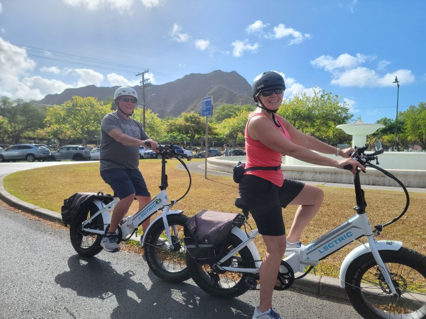 Oahu: Honolulu E-Bike Ride and Diamond Head Hike - Heat planning: what to bring for a Diamond Head summit day