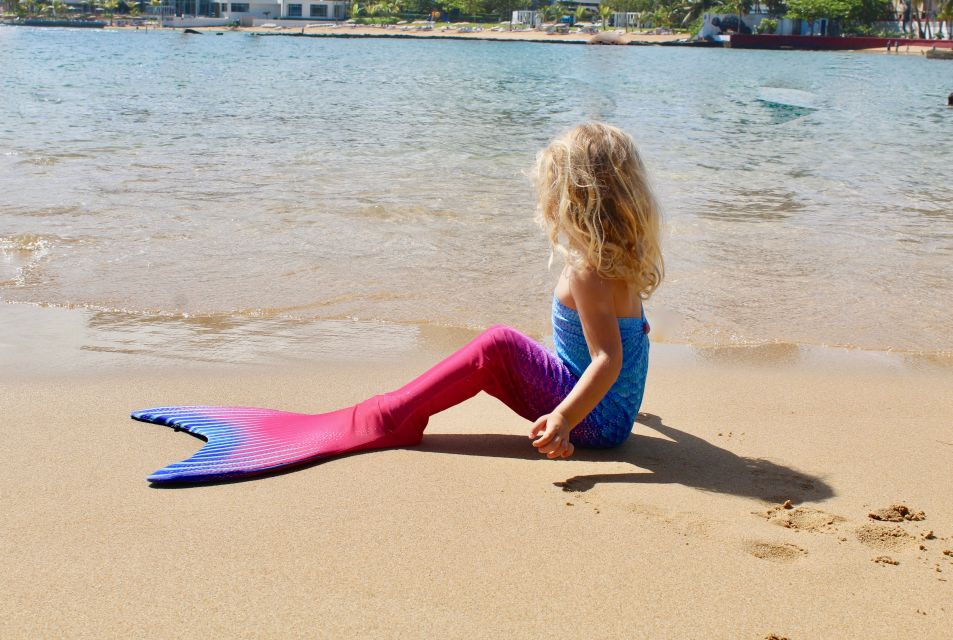 Oahu: Honolulu Mermaid Snorkel Adventure with Videos - Mermaid Tail Up: How the Private Area and Poses Work