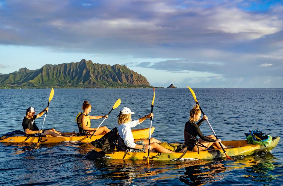 Oahu: Kaneohe Bay Coral Reef Kayaking Rental - Paddling routes: staying close or reaching other nearby reefs