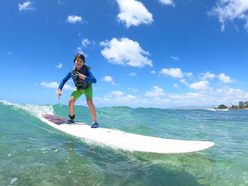 Oahu: Kids Surfing Lesson in Waikiki Beach (up to 12) - Waikiki kids surf lesson in 2 hours: the flow of the day