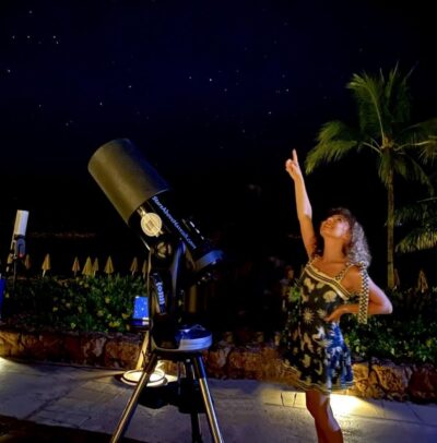 Oahu: Ko Olina Resort Polynesian Star Voyage - The 1-hour star voyage: laser guidance plus giant telescopes