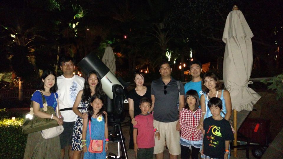Oahu: Ko Olina Resort Polynesian Star Voyage - Included for the price: private telescope access and expert guiding
