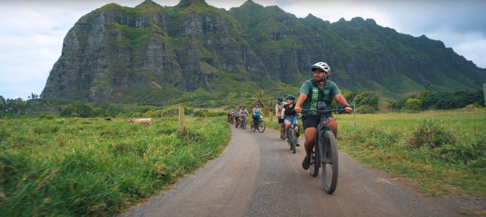 Oahu: Kualoa Electric Bike Tour - Hollywood Film Stops at Kualoa: What You’ll See and How to Photo It