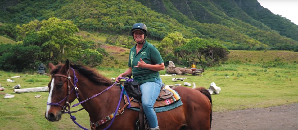 Oahu: Kualoa Hills and Valleys Horseback Riding Tour - The views: Jurassic Valley, Kualoa Ranch, and Ka‘a‘awa