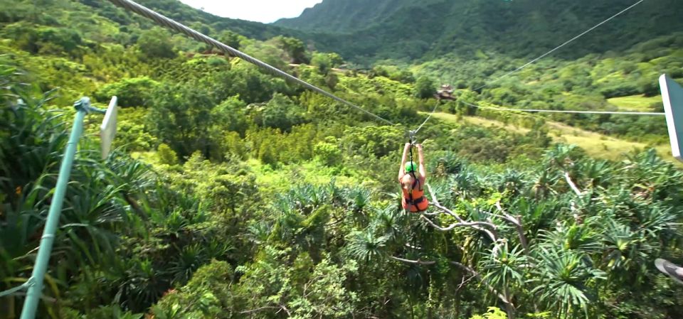 Oahu: Kualoa Jurassic Valley Zipline Tour - The valley walks: 5 short hikes that keep it grounded