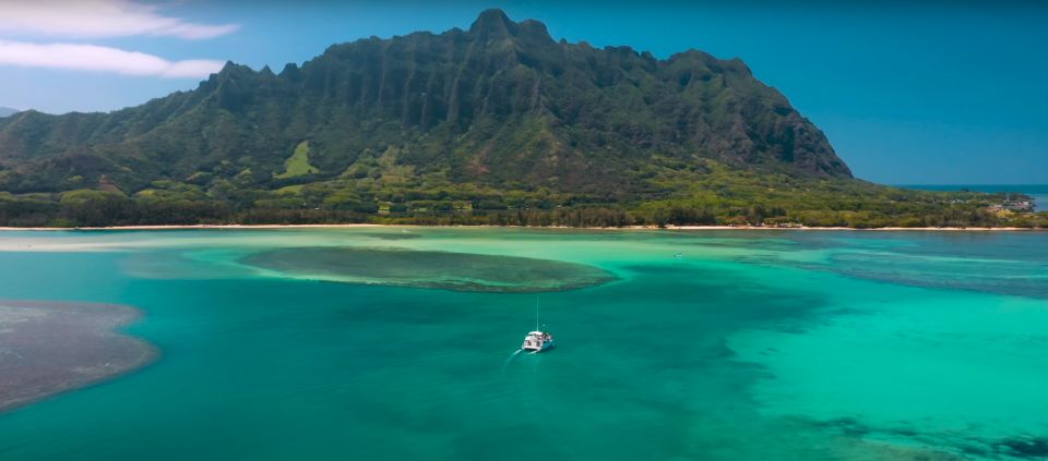Oahu: Molii Fishpond and Kaneohe Bay Catamaran Tour - Kaneohe Bay catamaran: turtles, sea life, and 45 minutes well spent