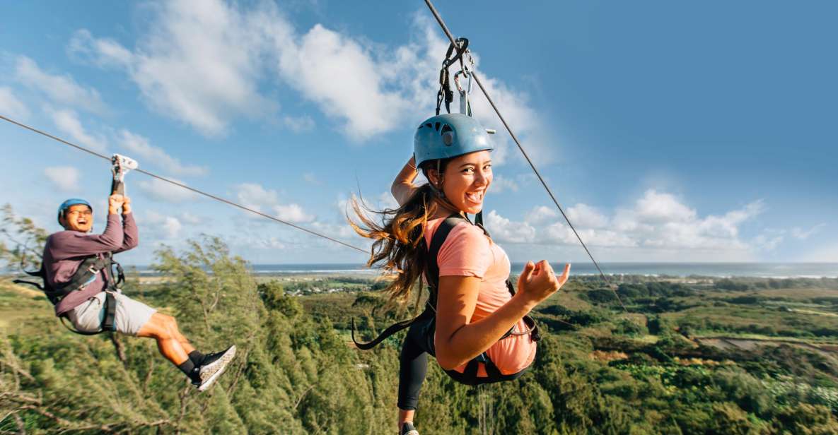 Oahu: North Shore Zip Line Adventure with ATV and Farm Tour - Entering the experience: pickup and your ATV start on the North Shore