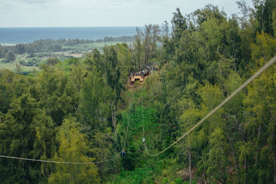 Oahu: North Shore Zip Line Adventure with ATV and Farm Tour - Keana Farms: learning in a working place (not a staged stop)