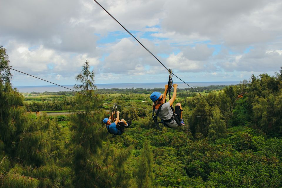 Oahu: North Shore Zip Line Adventure with ATV and Farm Tour - Your guide can make or break the day