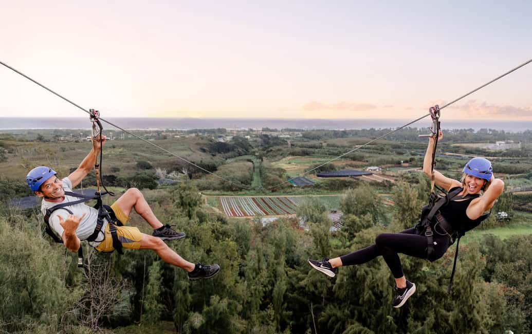Oahu: North Shore Zip Line Adventure with ATV and Farm Tour - Who should book this North Shore zip line adventure