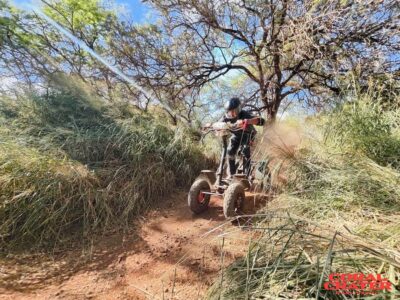 Oahu: Off road Stand-Up ATV and Sunset Snorkel Cruise - Coral Crater Adventure Park and the EzRaider electric stand-up ATV