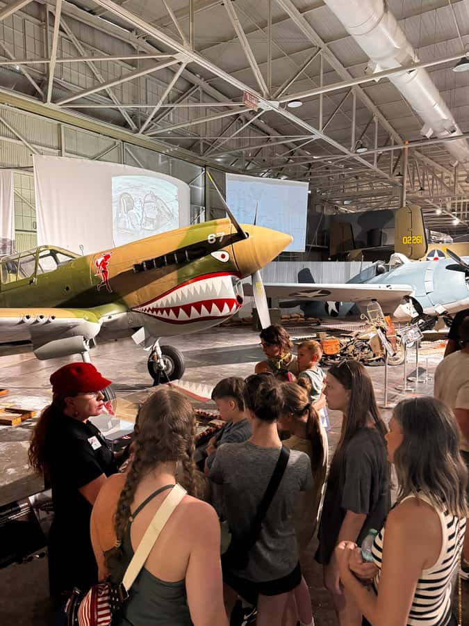 Oahu: Pearl Harbor Aviation Museum Entry Ticket - Raytheon Pavilion: how the museum keeps the flow