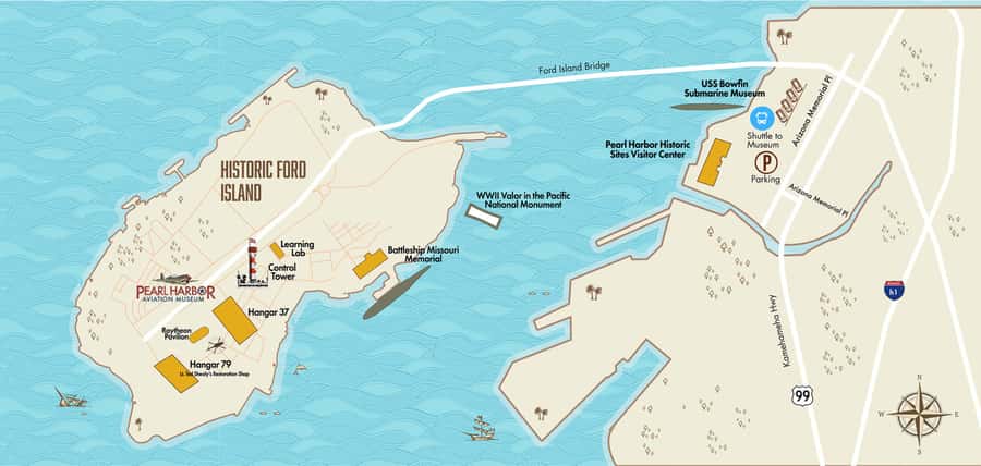 Oahu: Pearl Harbor Aviation Museum Entry Ticket - Getting to Ford Island: shuttles, timing, and the bag reality