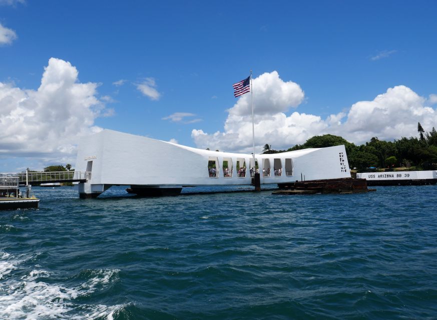 Oahu: Pearl Harbor, USS Arizona, Might Mo, & Honolulu Tour - USS Arizona Memorial: the audio tour moment that hits hardest