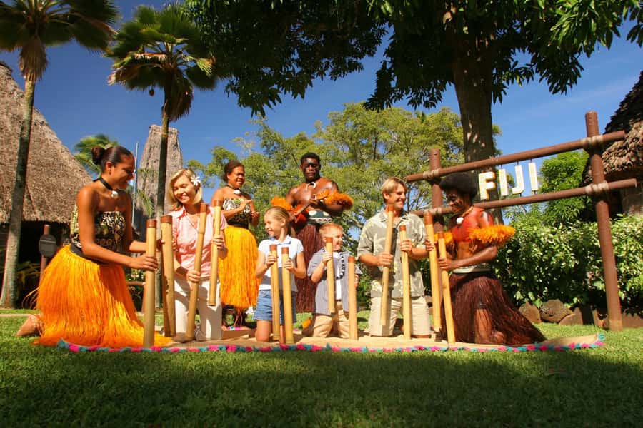 Oahu: Polynesian Cultural Center Island Villages Ticket - Island of Fiji: coconut oil crafts, chief’s home, and dance power