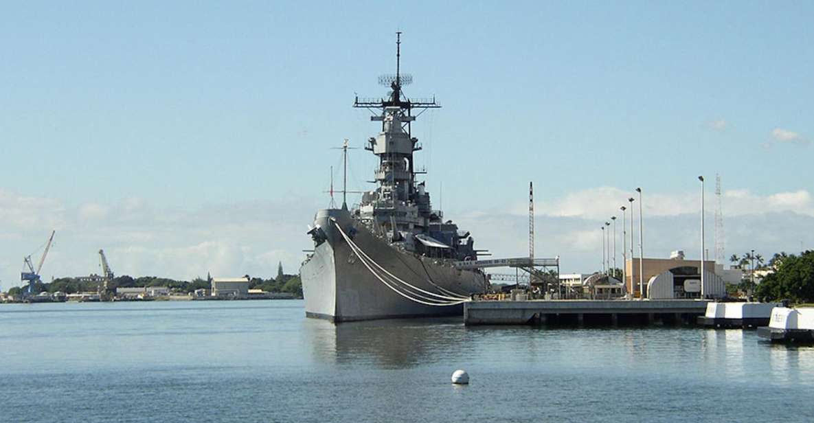 Oahu: Premium Missouri, Arizona & Top of the Tower Tour - Entering Pearl Harbor with a premium small-group vibe