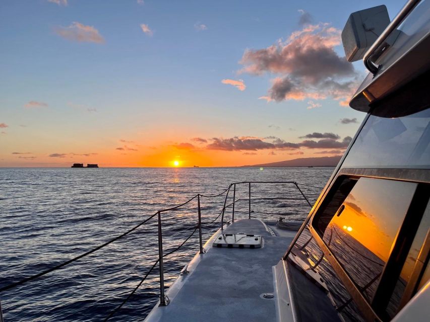 Oahu: Private Catamaran Sunset Cruise & Optional Snorkeling - The optional snorkeling stop: when you’ll actually get in the water