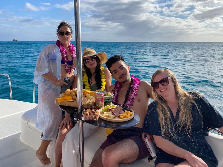 Oahu: Private Catamaran Sunset Cruise & Optional Snorkeling - Onboard comfort details that make the sunset better