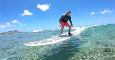 Oahu: Private Surfing Lesson in Waikiki Beach - Gear Included: Surfboard, Leash, Rash Guard, and Reef Shoes