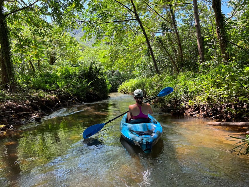 Oahu: Single & Double Kayak 3-Hour River Rental - Gear and safety: simple, not scary