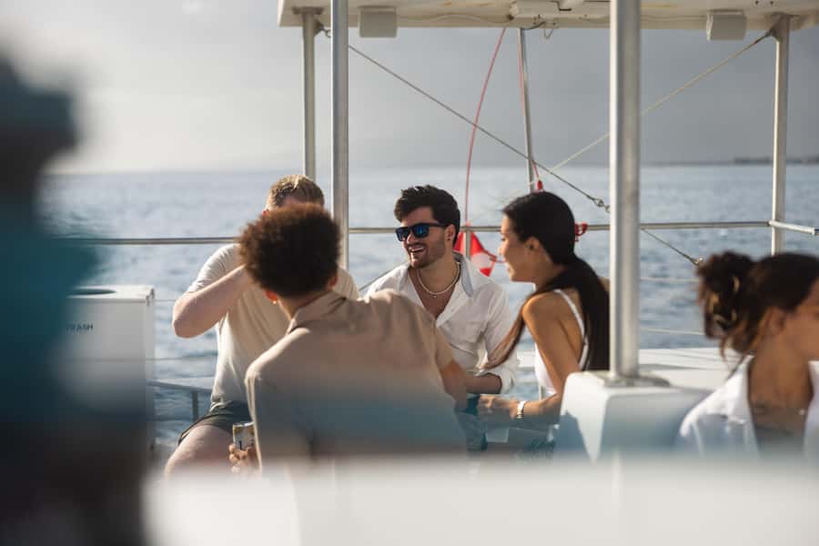 Oahu: Sunset Sail Cruise in Waikiki - The Boat Setup: Double-Deck Views Plus an Underwater Room