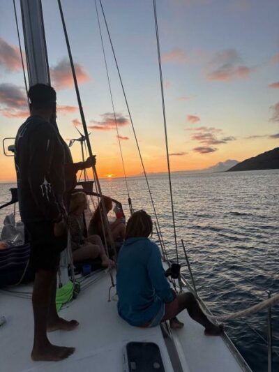 Oahu: Sunset sailing in small intimate groups - Meet at Ala Wai and get the easy, laid-back onboard setup