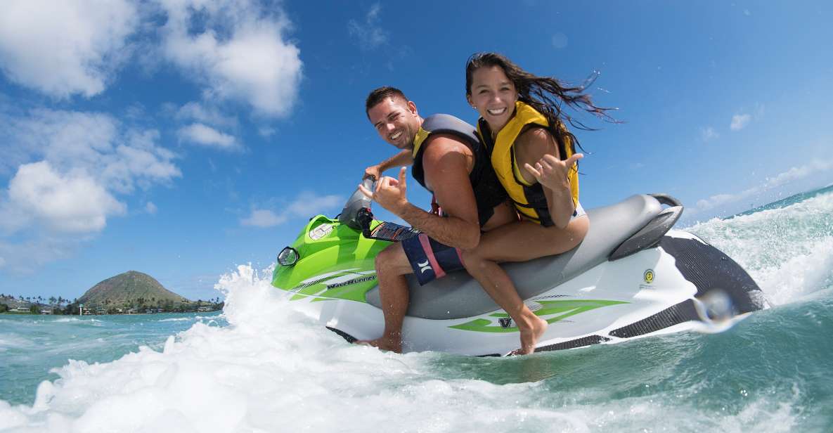 Oahu: Tandem Jet Ski Adventure on Maunalua Bay - Key things to know before you go