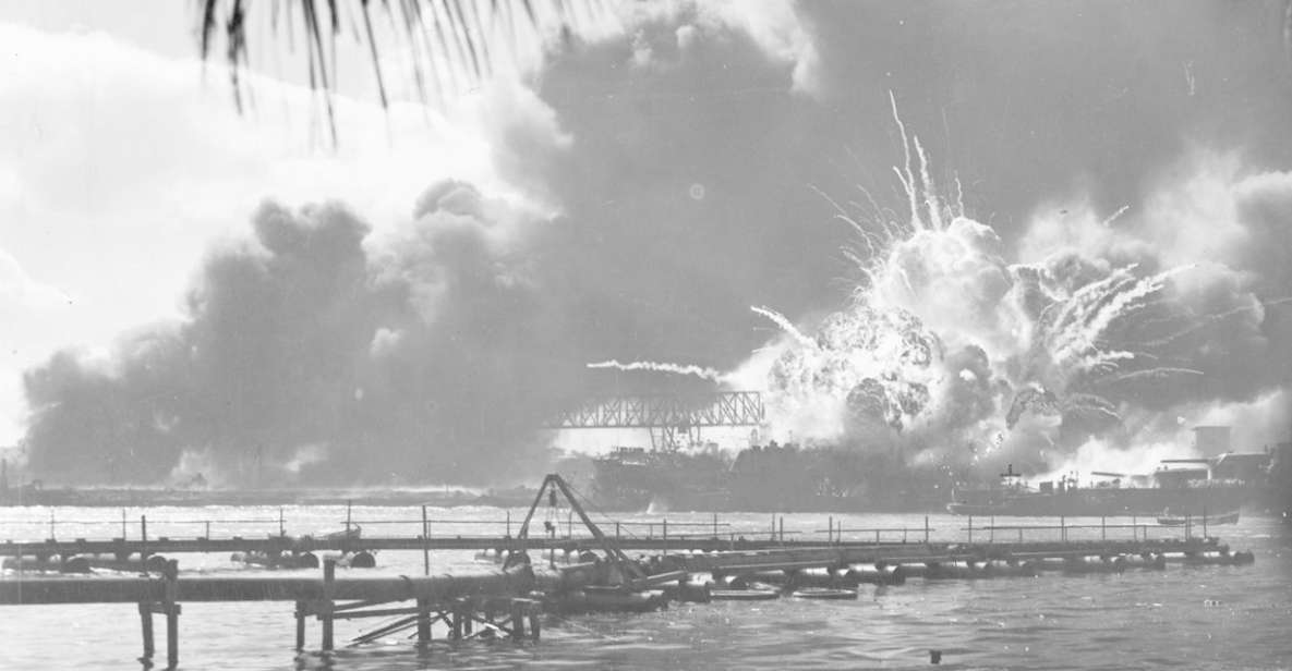 Oahu: USS Arizona Memorial Chief's Narrated Multimedia Tour - The Path of Attack shoreline tour (and how to pace it)