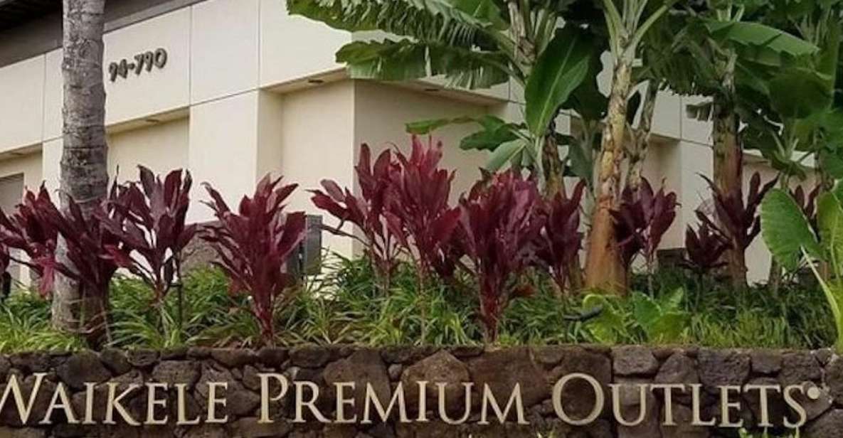 Oahu: Waikele Premium Outlets Roundtrip Bus From Waikiki - Waikele Premium Outlets: why this stop works for Waikiki shoppers
