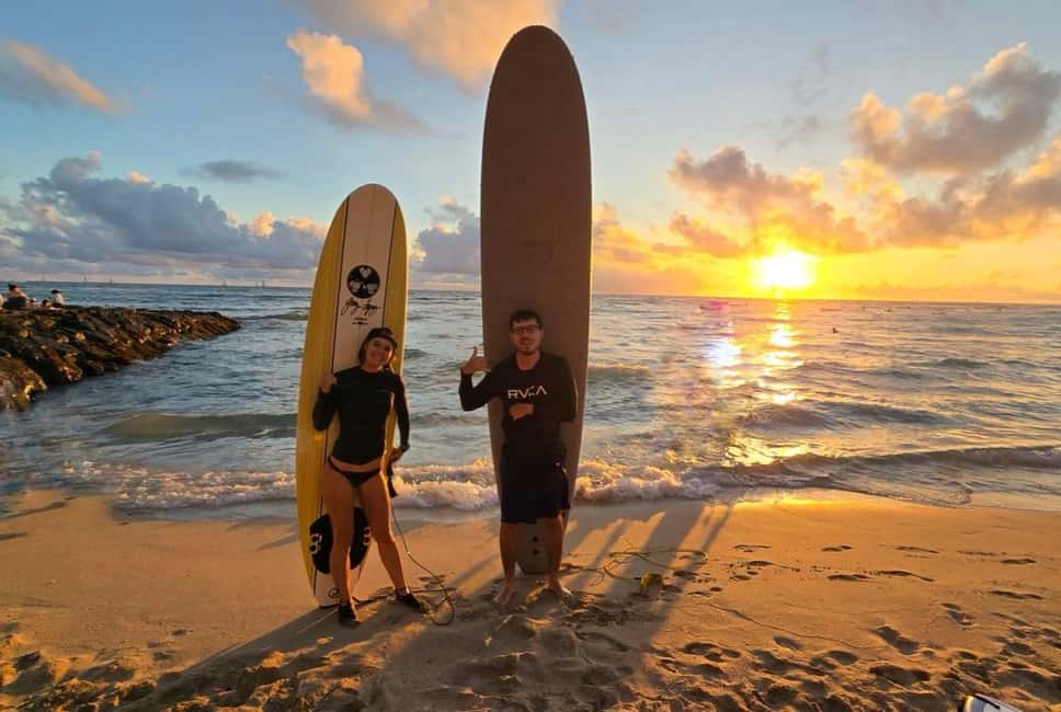 Oahu: Waikiki Beginner Private Surf Lesson- Female Guide - Paddling out together: how the first wave lesson feels