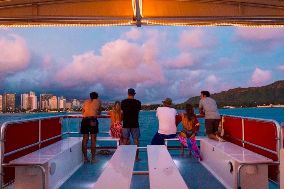 Oahu: Waikiki Glass Bottom Boat Sunset Cruise - Wildlife Odds: Dolphins, Whales, Turtles, and Fish
