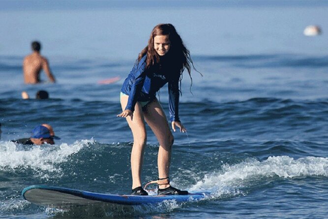 Outrageous Surf ScHool Lesson on Lahaina Side - Equipment and safety: booties, rash guard, and a trained lifeguard