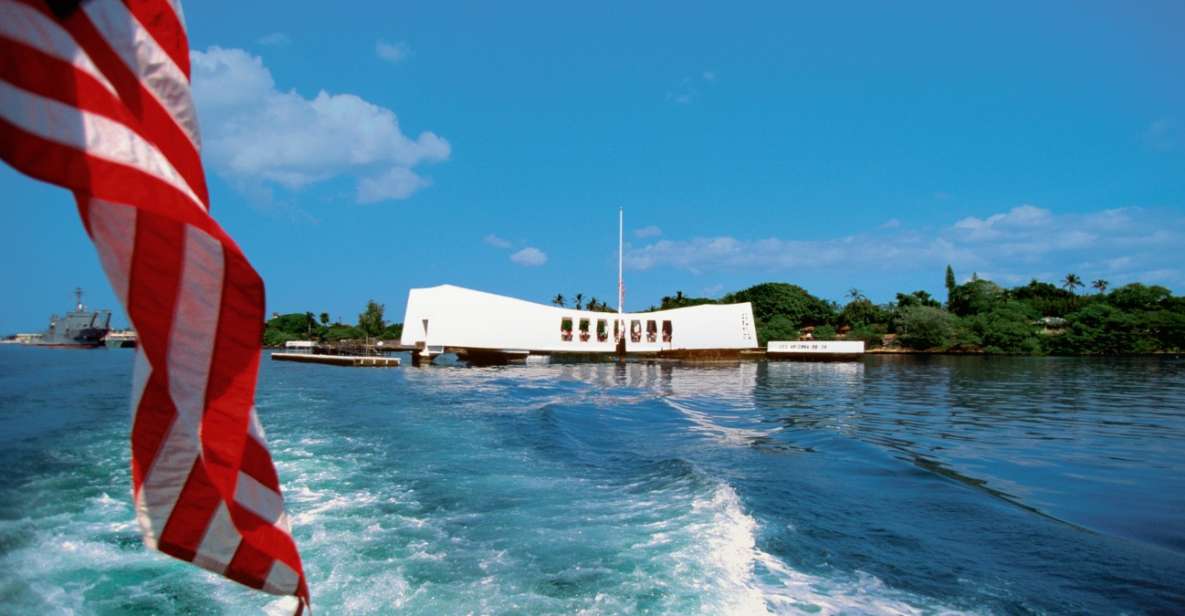 Pearl Harbor USS Arizona All Access Private Tour - USS Arizona Memorial boat ride: the anchor of the day