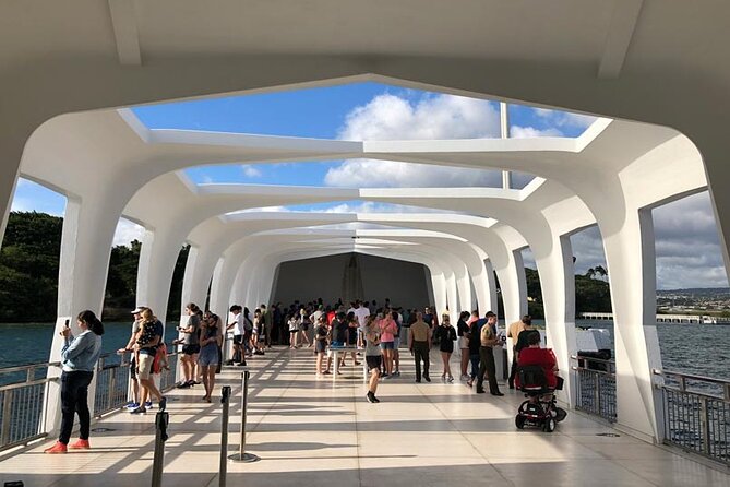 Pearl Harbor USS Arizona Memorial "Private" - Punchbowl Crater and Honolulu Landmarks: More Than Just a Drive-By