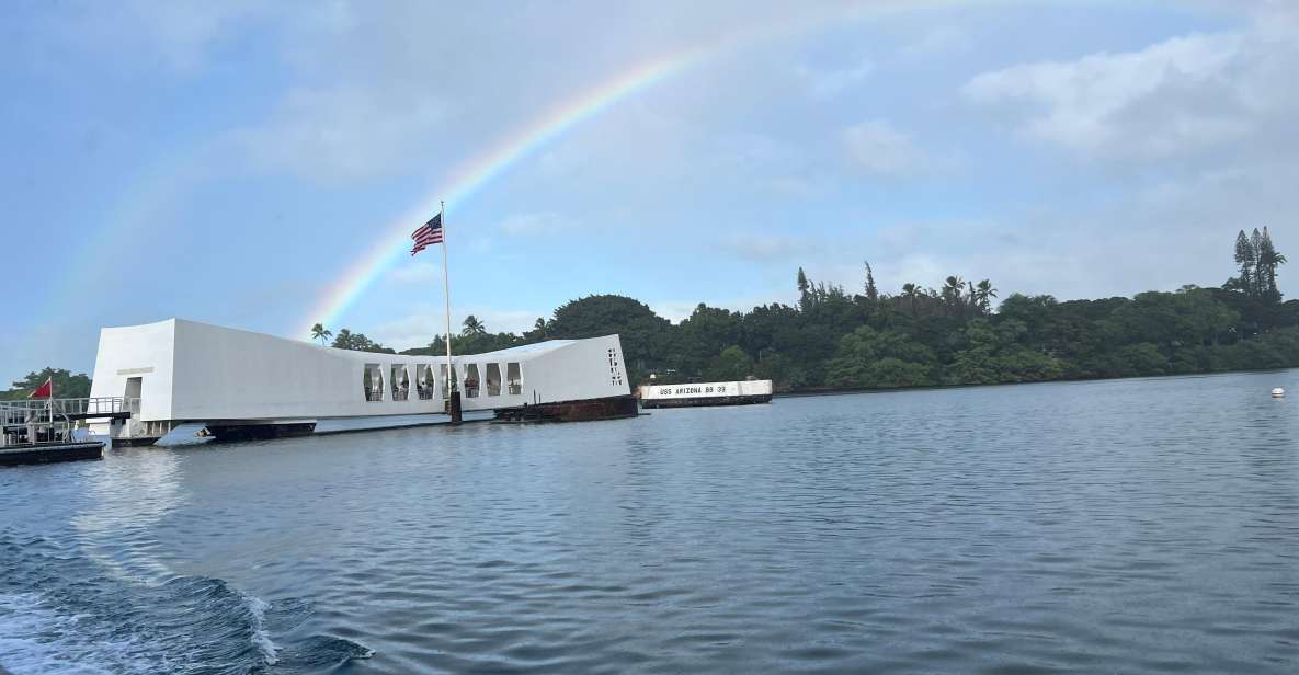 Pearl Harbor's #1 Private VIP Tour -"The Arizona Memorial" - USS Arizona Memorial boat ride and visiting aboard: the heart of the tour