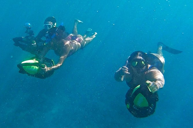 Private Guided Tours Beach Entry with Sea Scooters up to 5 guests - Price and logistics: is $650 worth it for a private scooter charter?