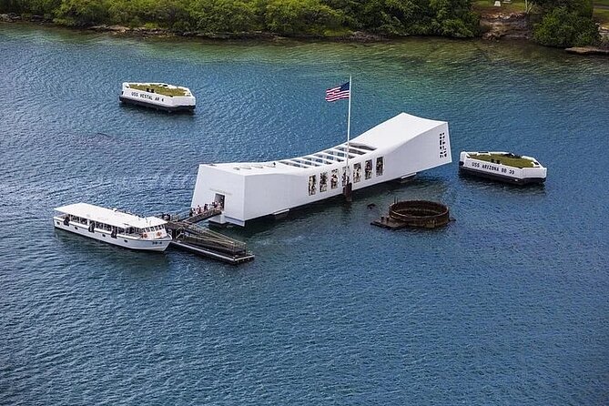 Private Pearl Harbor USS Arizona Memorial - Tour duration: a half-day plan that includes travel